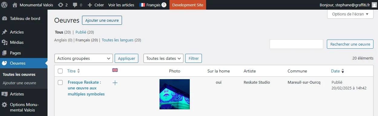 Exemple de CPT
